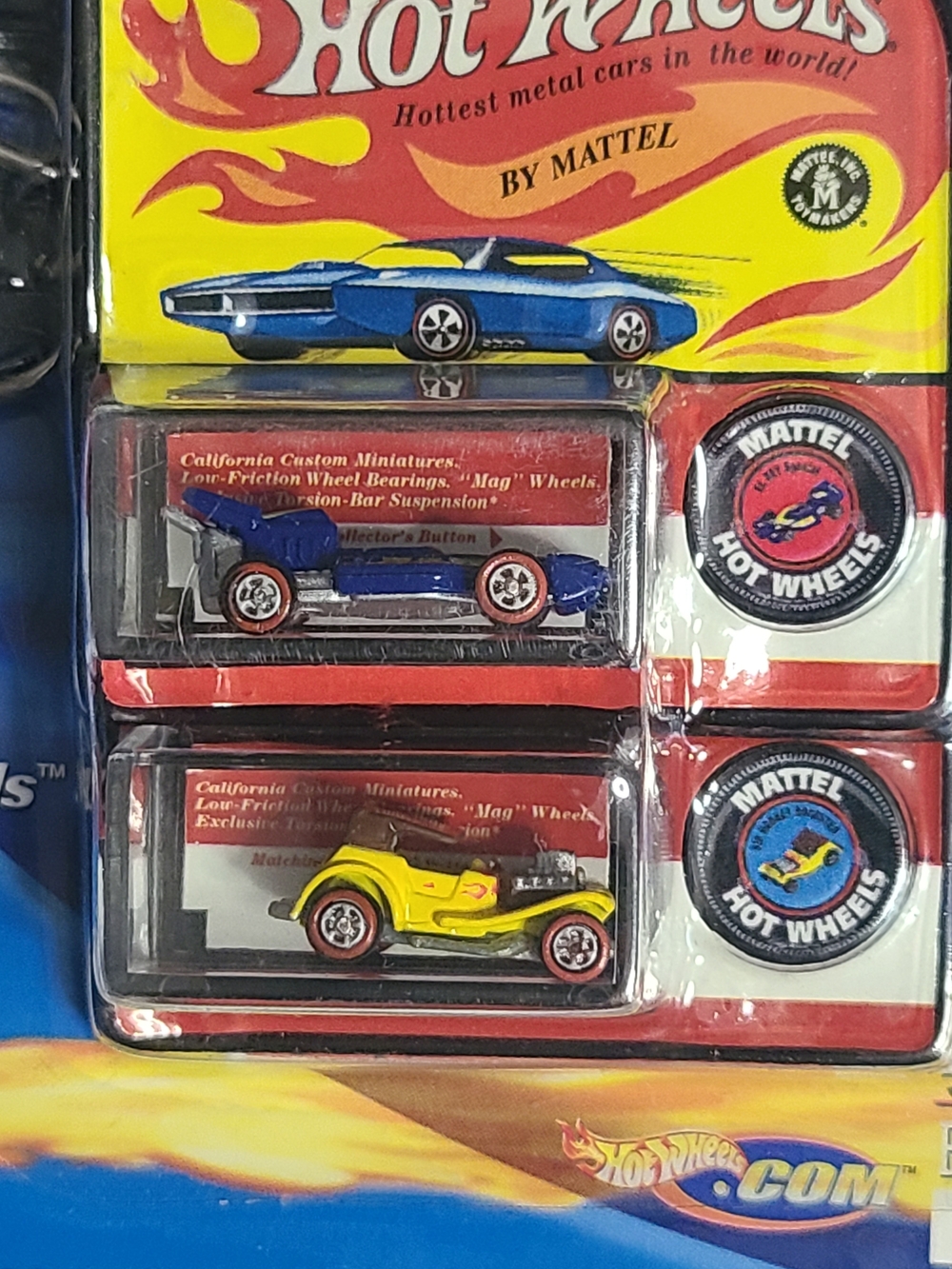 Vintage 2000 Hot Wheels Retro Pack Keychain El Rey Special Sir Rodney Roadster